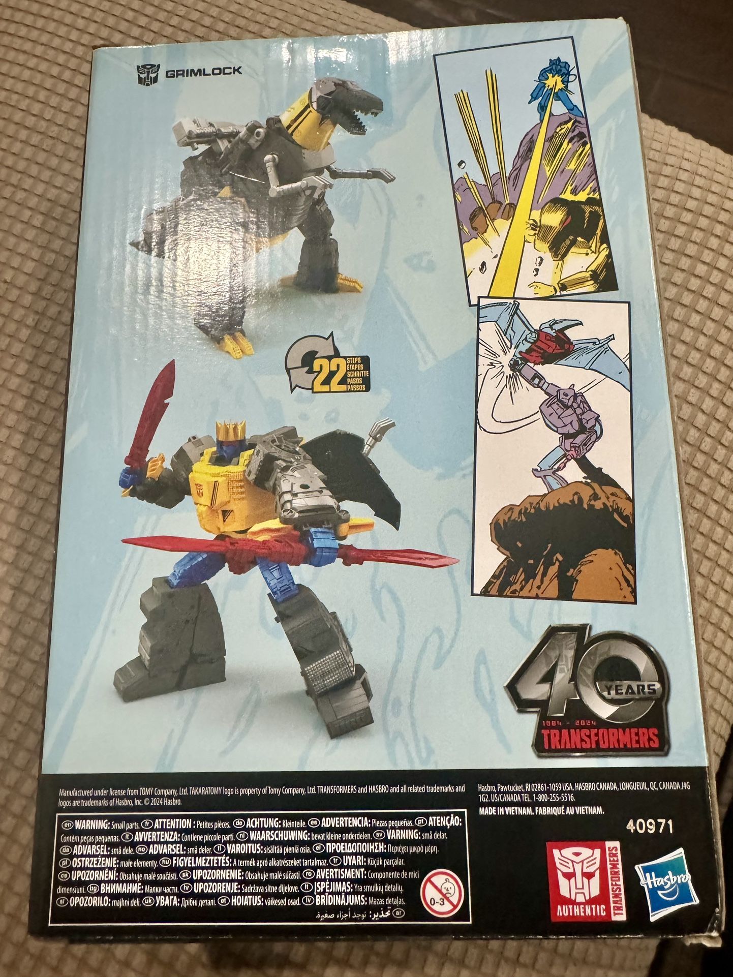 Transformers Generations Comic Edition Grimlock Hasbro Pulse Exclusive MISB 🔥