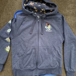 Disneyland Zipper Sweatshirt 