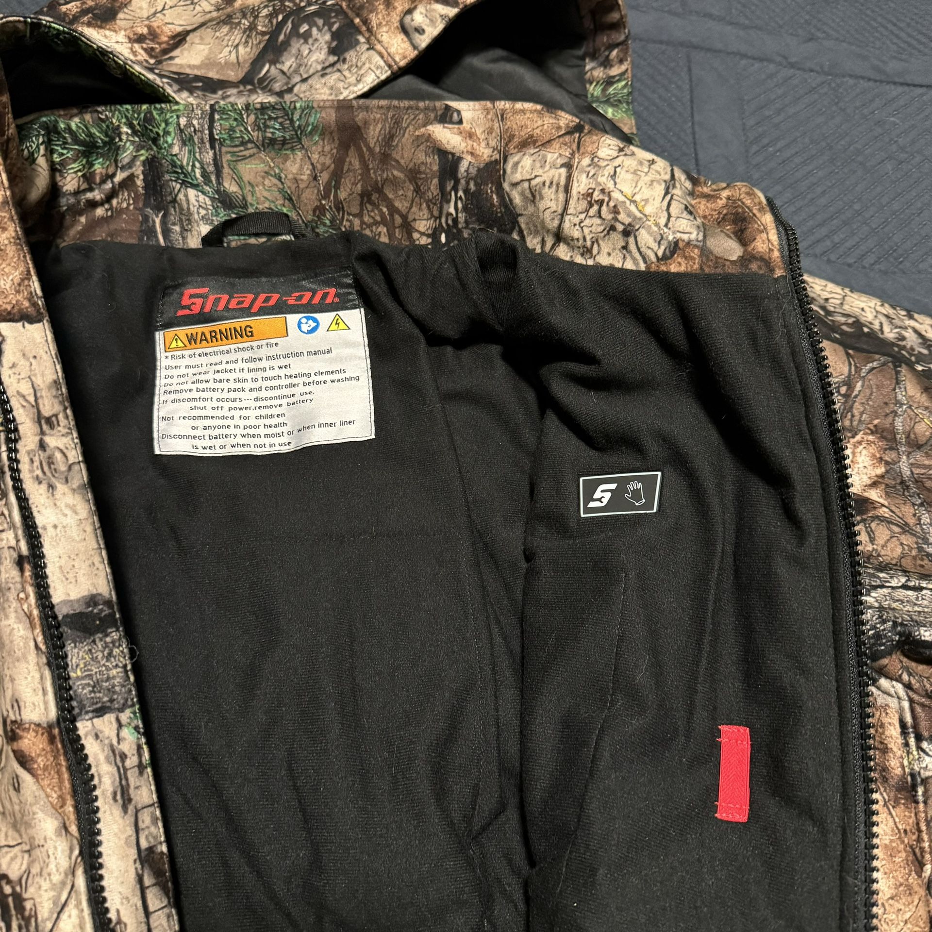 Snap on heated jacket instruction manual deals