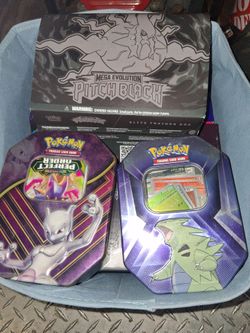 Pokémon TCG Lot – Elite Trainer Box & Two Tins