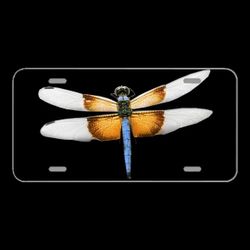 License Plate Novelty Car Front Dragonfly Skimmer Bug Insect Nature