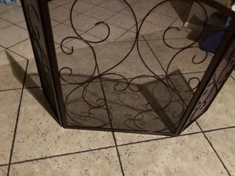 3 Panel Screen For Fireplace