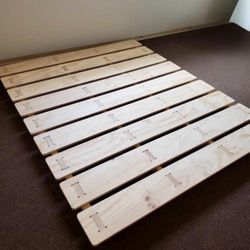 Japanese-Style Low Bed Frame
