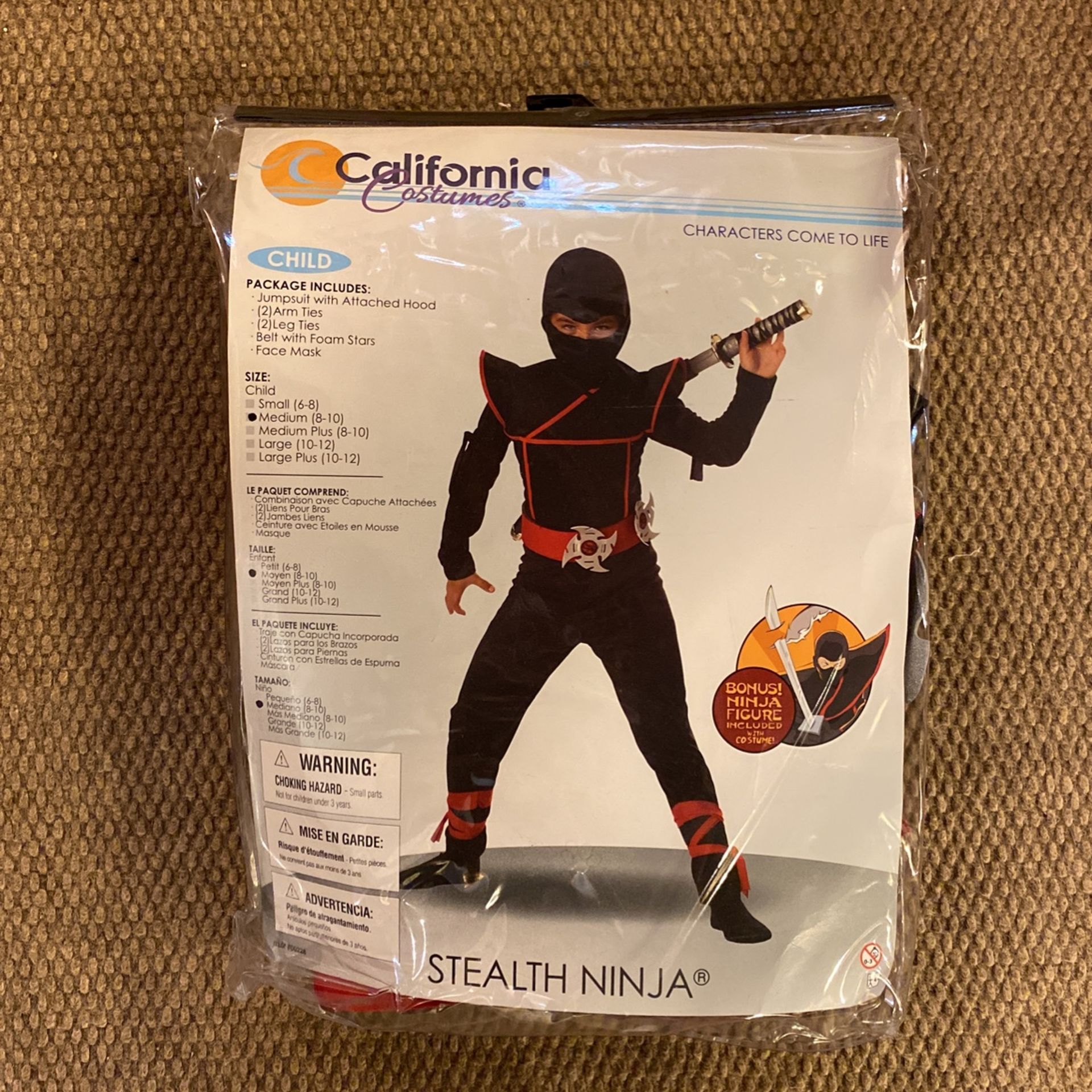 Halloween costume-Stealth Ninja