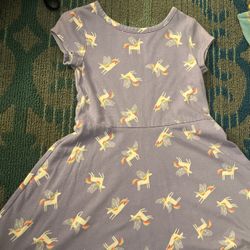 Unicorn Dress Purple 4t Cat And Jack