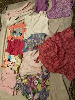 14 pieces of baby girls clothes size 12 month , $0.50 for each