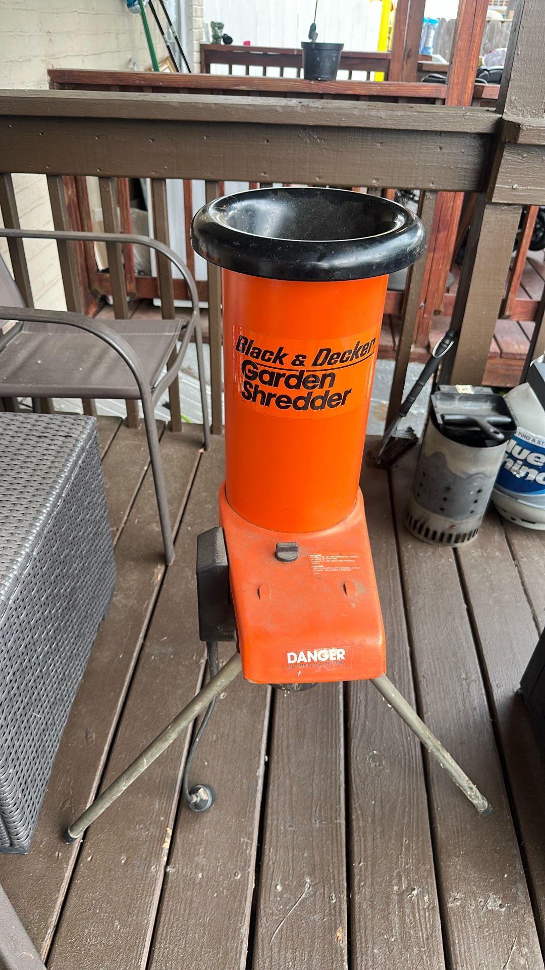 Black And Decker Garden Shredder 