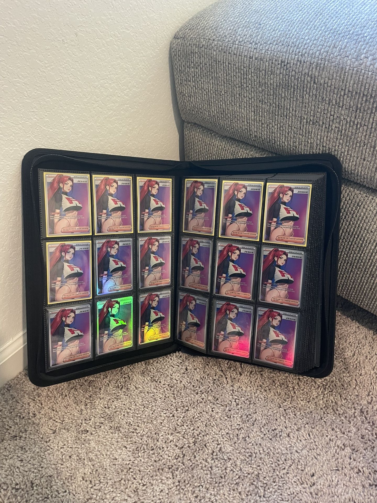Custom Made Pokemon Waifu Cards For Sale