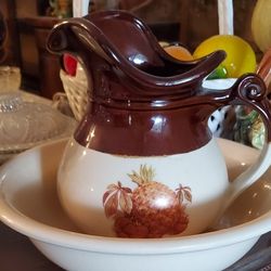 Pitcher With Bowl