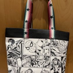 Coach x Marvel Jes Comic Book tote bag 