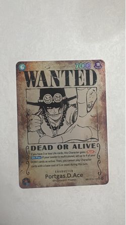 Portgas.D.Ace (119) (Wanted Poster) OP13-119 Carrying On His Will