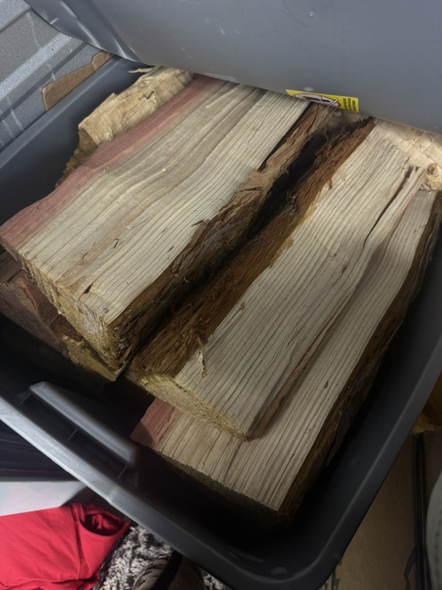 Huge Bin 3 Year Season Fire Wood