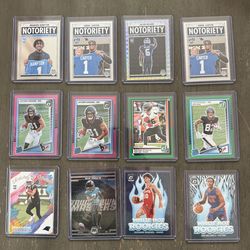 donruss optic mosaic prizm rookie case hits