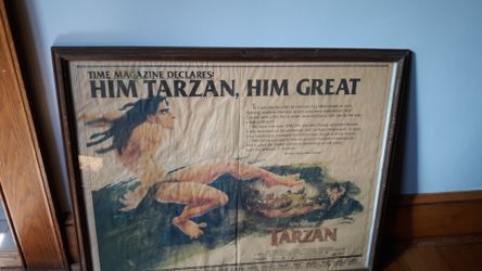 Walt Disney Tarzan poster Nice!
