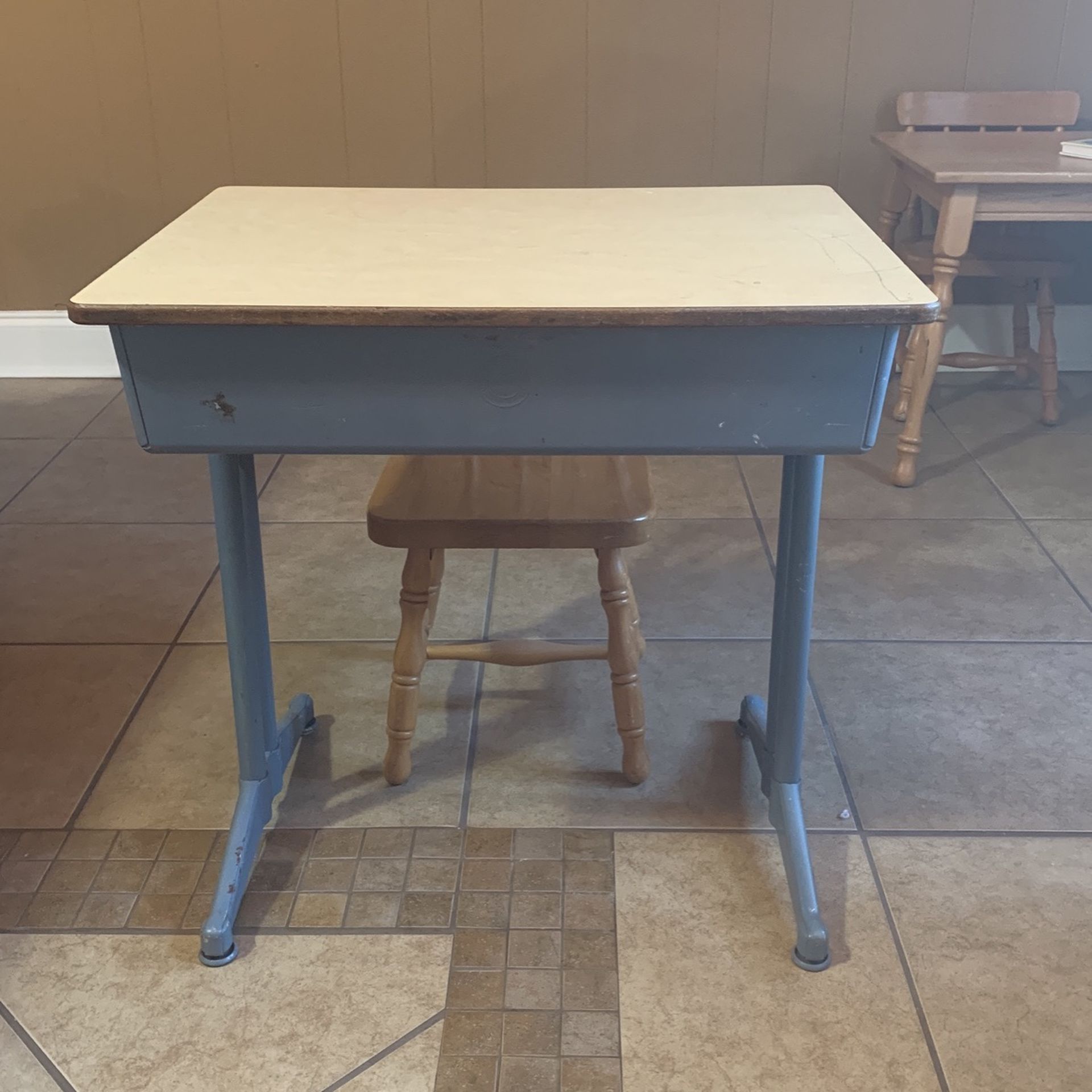 Vintage Children’s School Desk