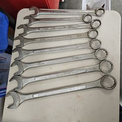 Forged Alloy Steel 1-5/16 to 2" Oversized Combination Wrenches