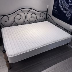 Firm Full Size Eco Friendly Hybrid Pocket Coil Latex Mattress 8 Inch