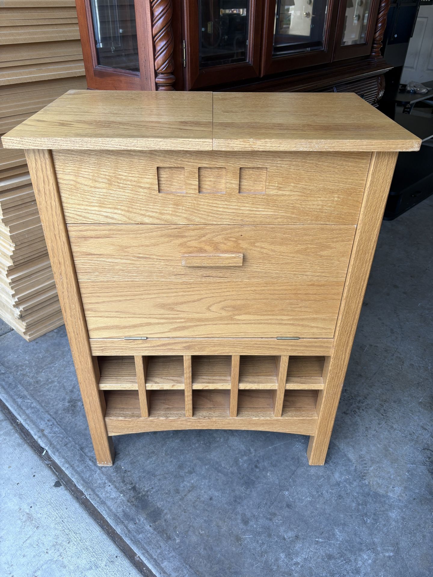 Wooden Wine / Beverage Rack
