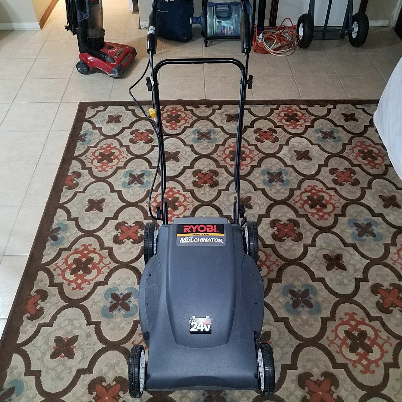 RYOBI LAWNMOWER"BMM2400 THE MULCHINATOR"