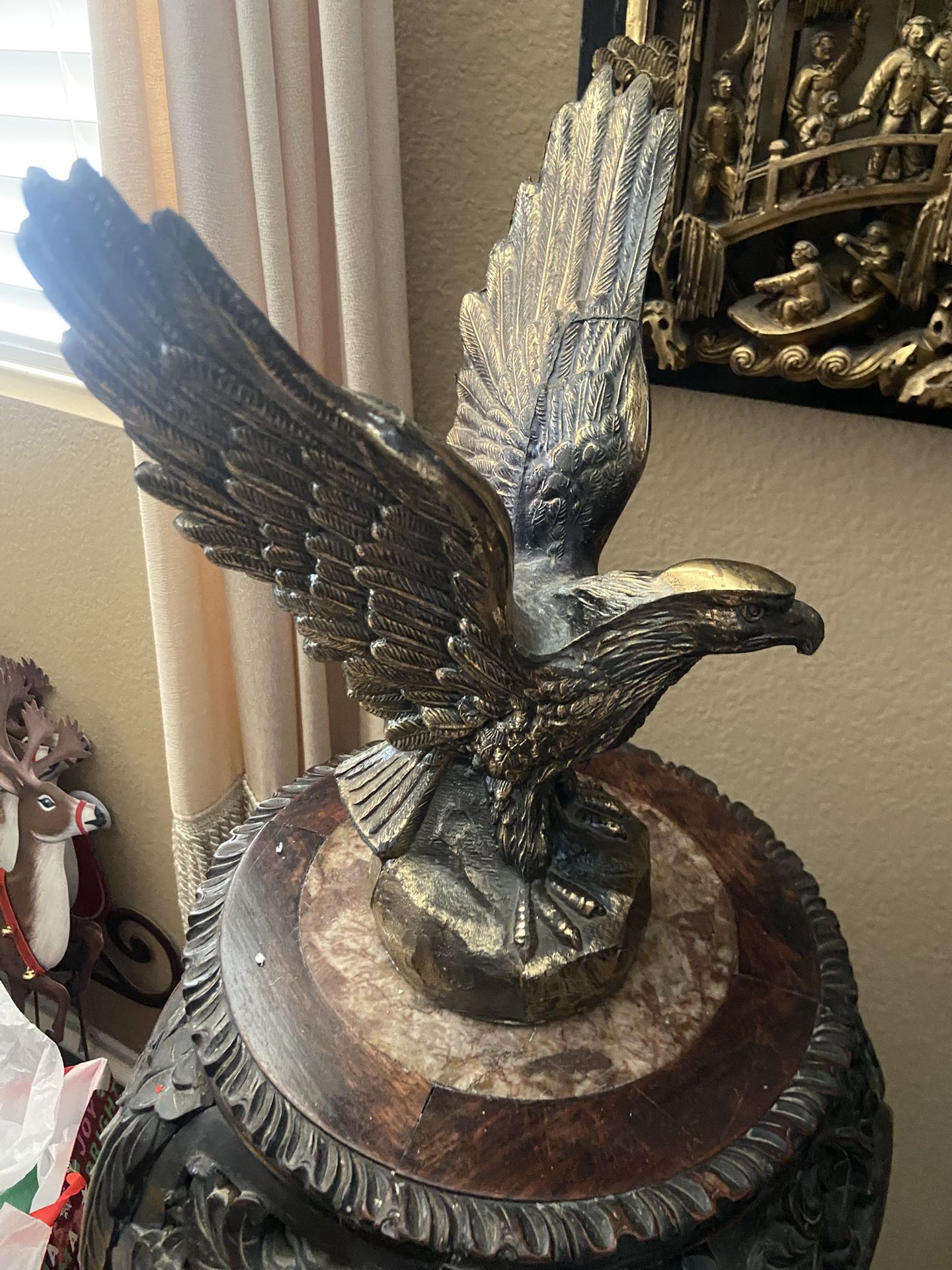 Metal Vintage Statue