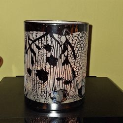 PartyLite Enchanted Coral Votive Hurricane Lamp