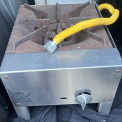 The Connerton Company Gas Single Grill Burner CHP-112 Tested Working Commercial 