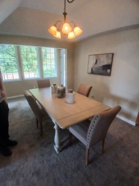 Large Grey Dine Table