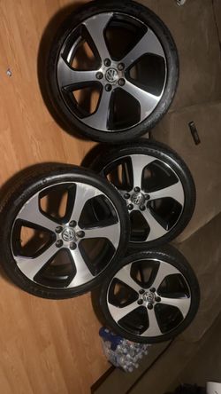 18” VW rims and tires 5x112 bolt pattern