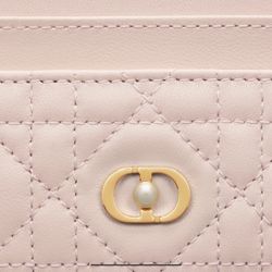 DIOR Jolie Freesia Card Holder Wallet pink