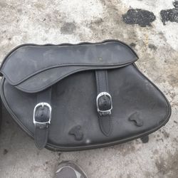 Harley leather bags great shape