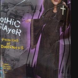 Goth Slayer Princess Of Darkness Teen Size Small Fits Upto Size 9