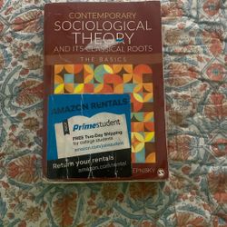 Contemporary Sociological Theory Book
