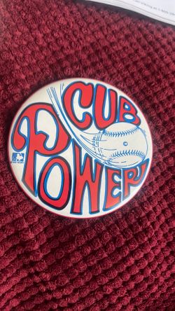 Cub power 1969 pin