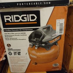RIDGID 6 Gal. Portable Electric Pancake Air Compressor