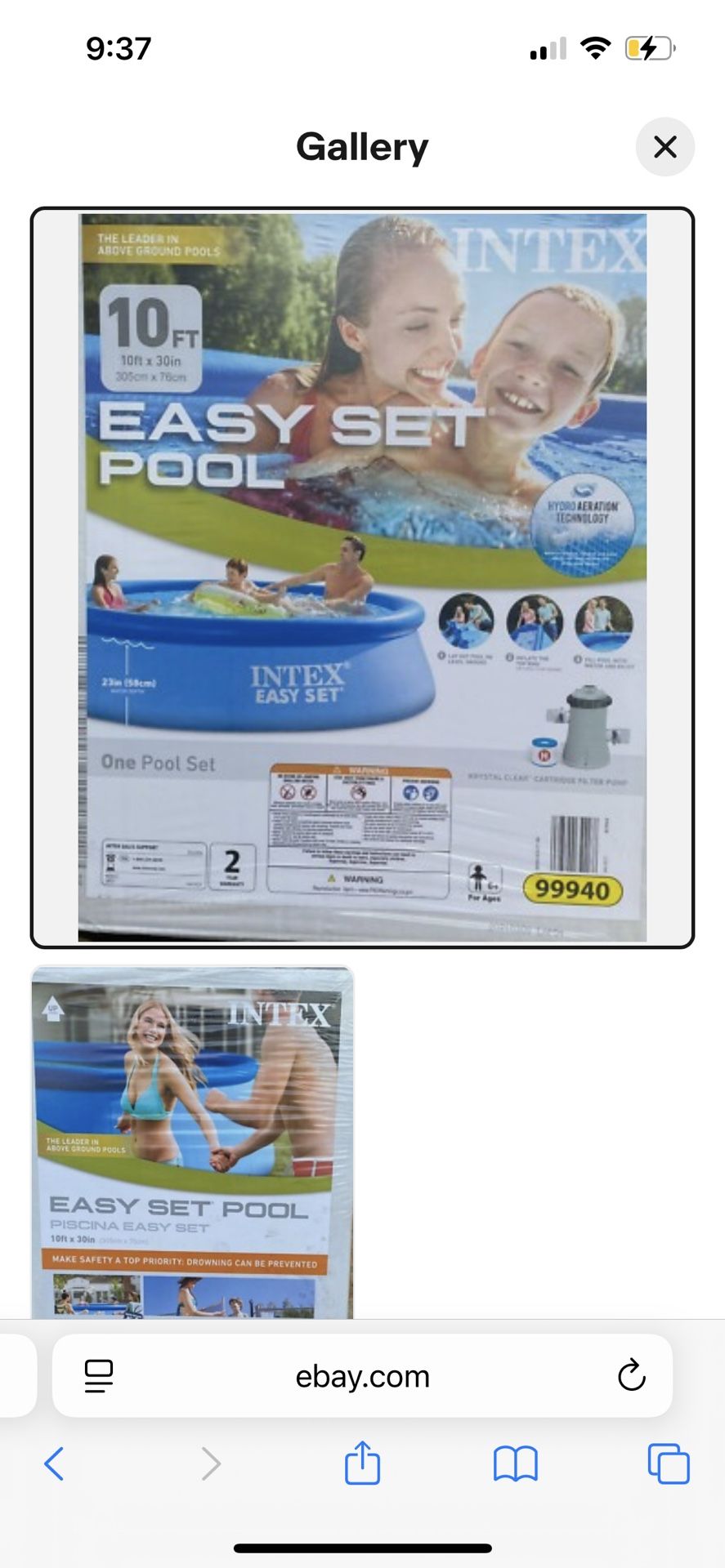 Pool New In The Box