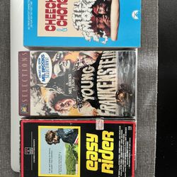 Three (3) Vintage VHS Tapes + Xbox 360 Forza Motorsport CD