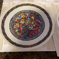 D’ARCEAU-LIMOGES CHRISTMAS PLATES