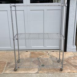 Epoxy Coated Steel Shelving Unit