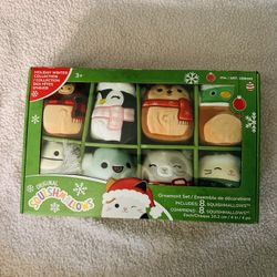 Mini Squishmallow Ornament Set