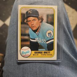 Baseball Card George Brett