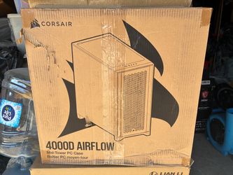 Corsair 4000D Airflow Mid-Tower PC Case White