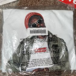 Supreme André 300 Tee. MEDIUM. Grey