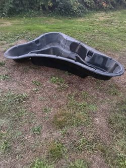 Black Plastic Preformed Garden Pond Liner