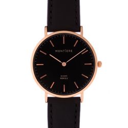 Watch- Black/Rose gold