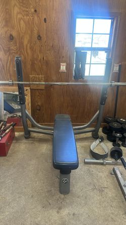 Life Fitness Olympic Bench Press