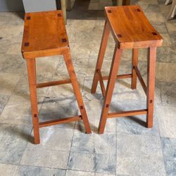 Solid Wood Bar Stools