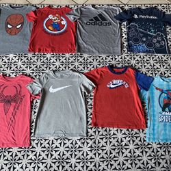 Boy Shirts Bundle Size 8