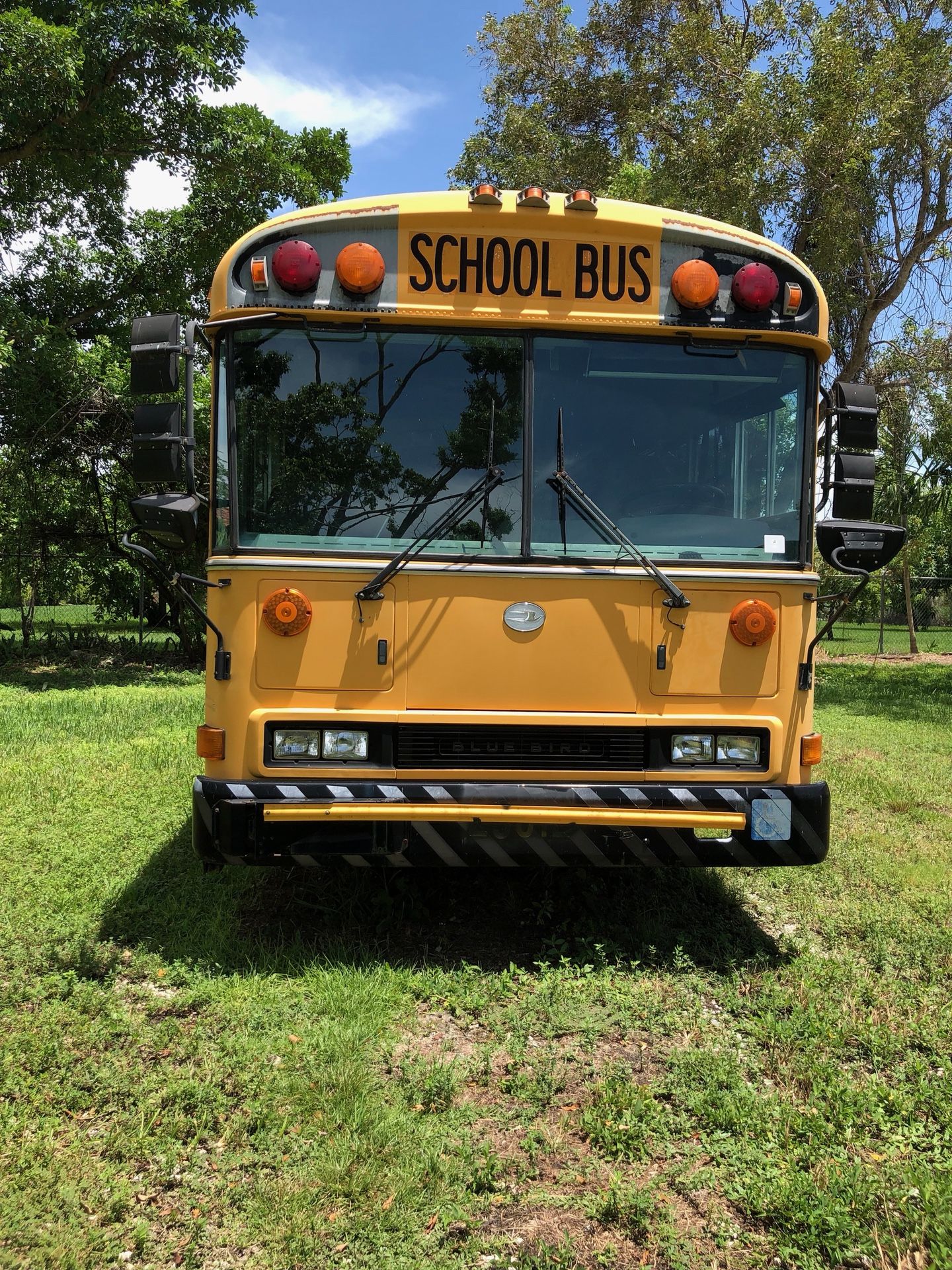 2003 blue bird school bus