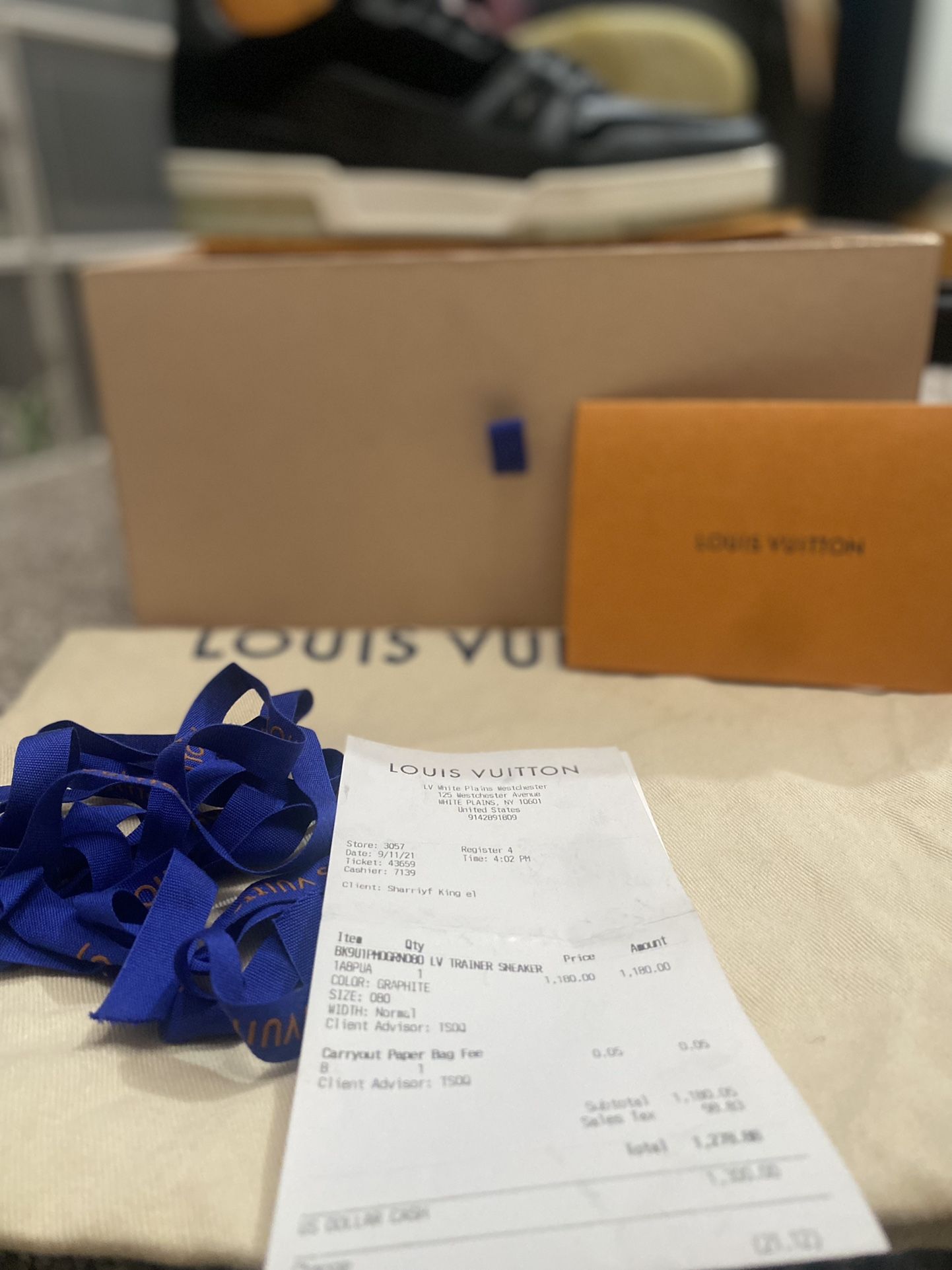 LV Monogram Sneakers