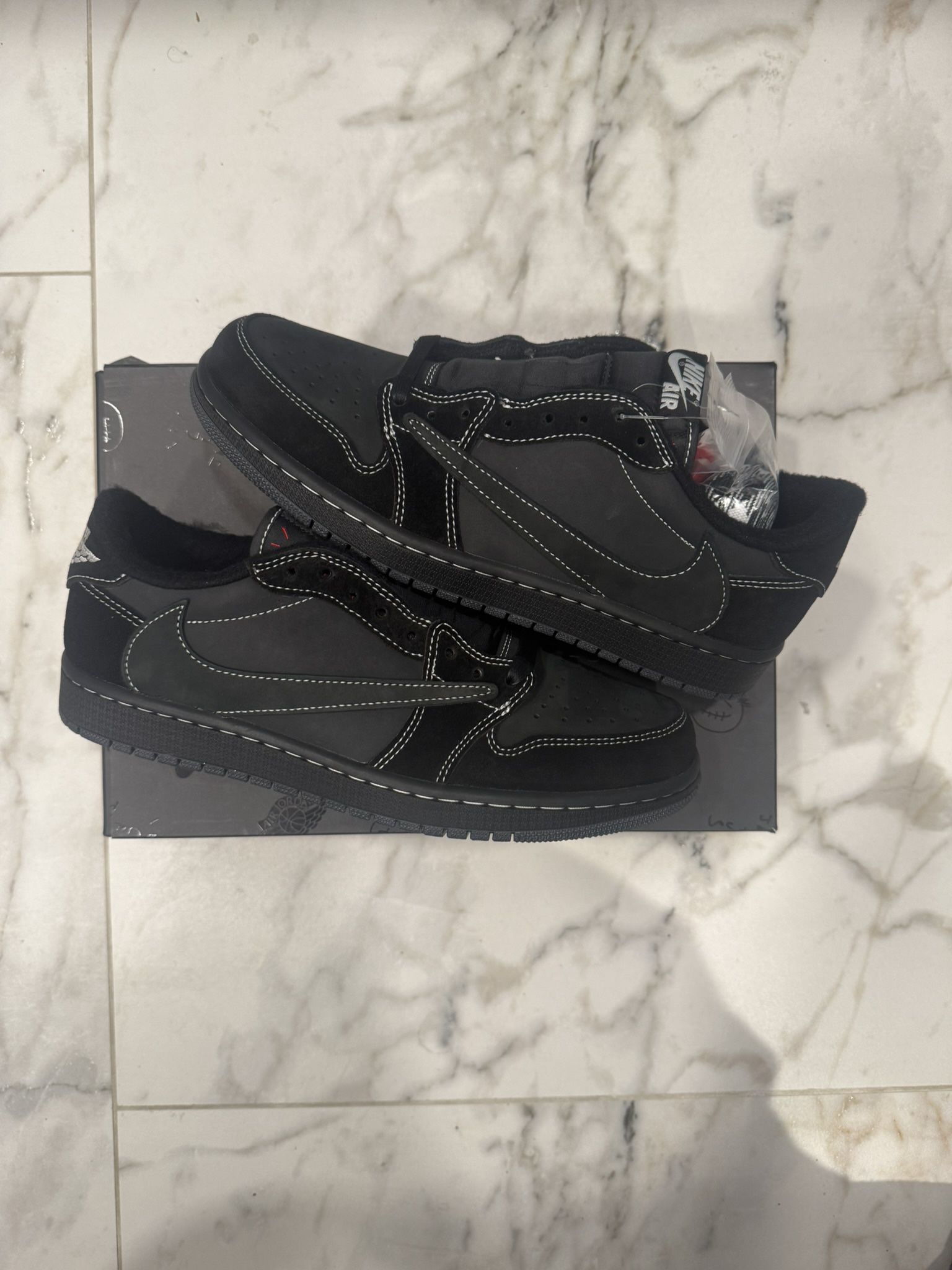 Jordan 1 Low Travis Scott Black Phantom
